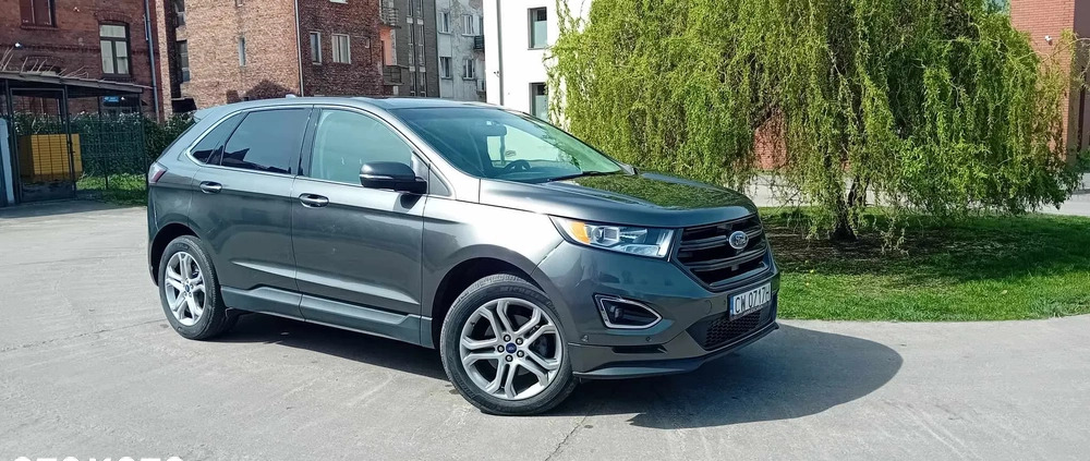 Ford EDGE cena 89950 przebieg: 134000, rok produkcji 2017 z Włocławek małe 79